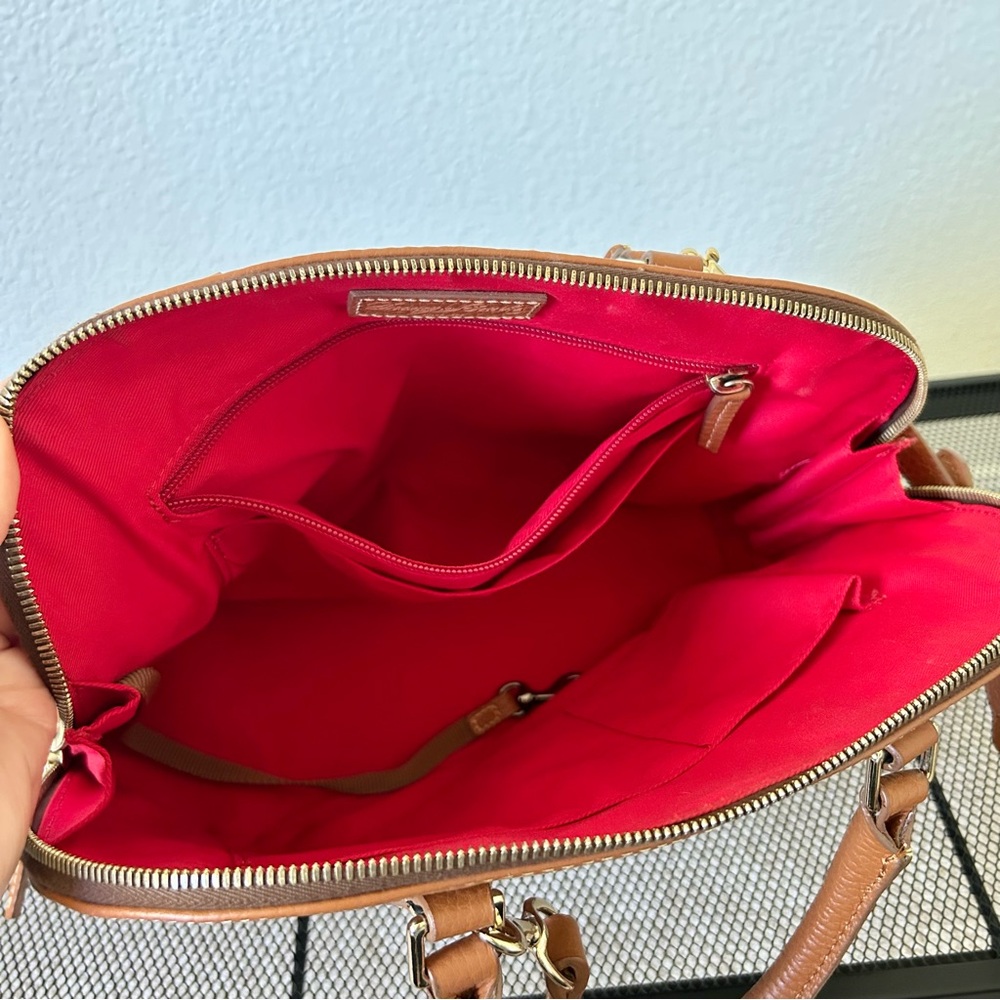 Dooney & Bourke Pebble Grain Zip Satchel - Picture 7 of 14